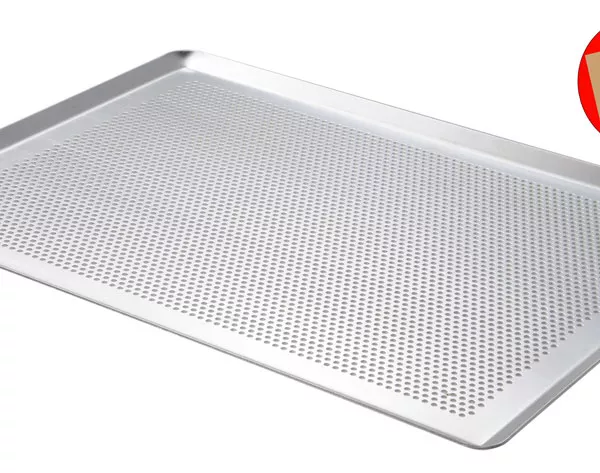 Produit Plaque de cuisson perforée alu De Buyer Trous ø 3 mm Image