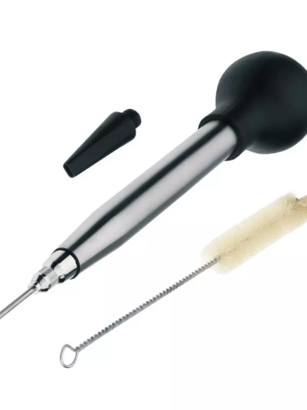 Produit Poire à Jus Inox + Goupillon Lacor Image