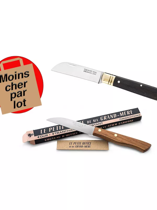 Produit Lot canif "Le p'tit 32 de mon grand-père" + Le Petit Office de ma grand-mère Sabatier Image