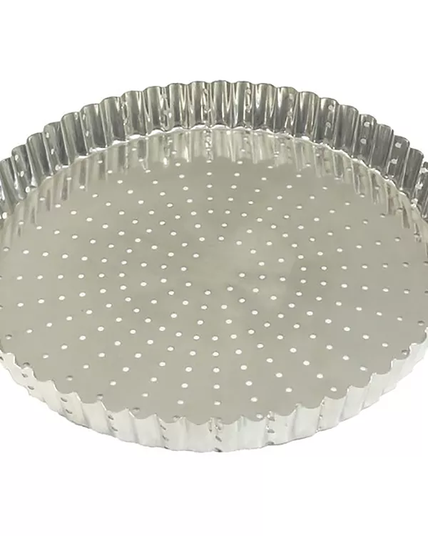 Produit Tourtière Cannelée Perforée Fer Blanc Gobel Image