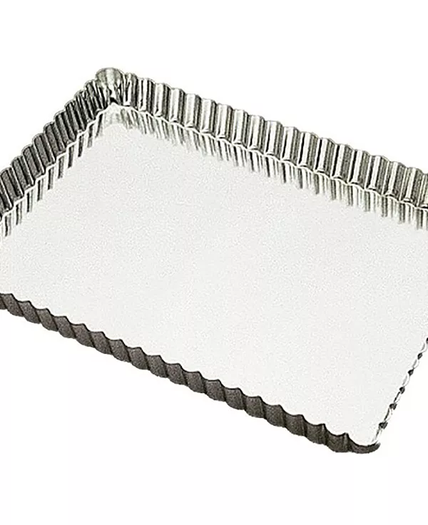 Produit Moule à Tarte Fer Blanc Carré-Rectangulaire Gobel Image