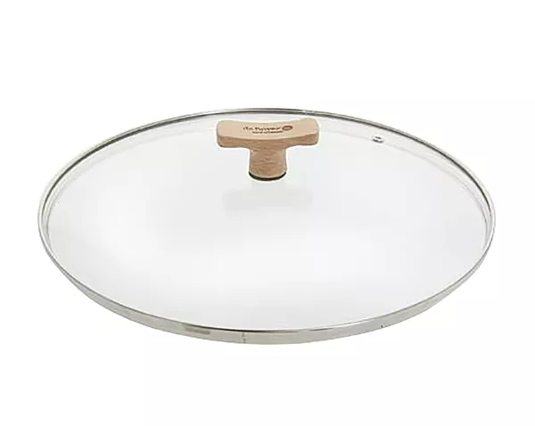 Produit Couvercle Verre bouton Bois De Buyer Image