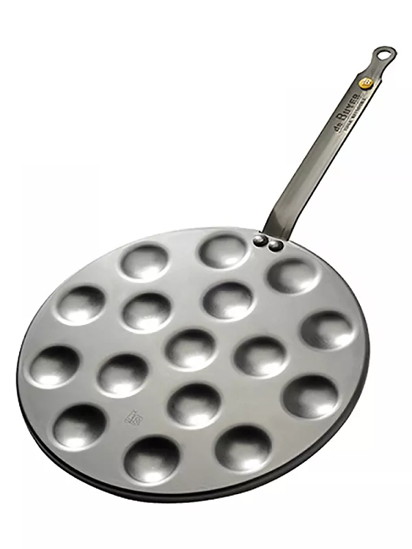 Produit Poêle à mini-blinis et poffertjes Mineral B-Element De Buyer Image