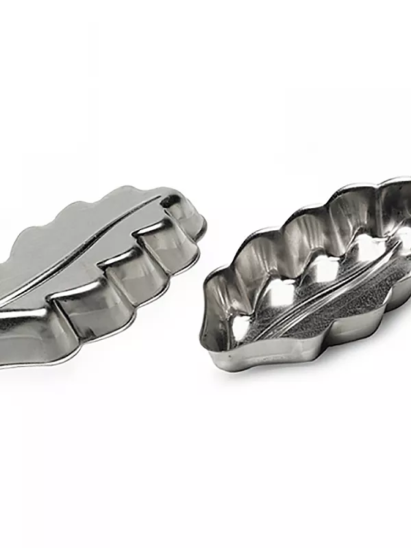 Produit Moule à tartelette feuille de chêne fer blanc Image