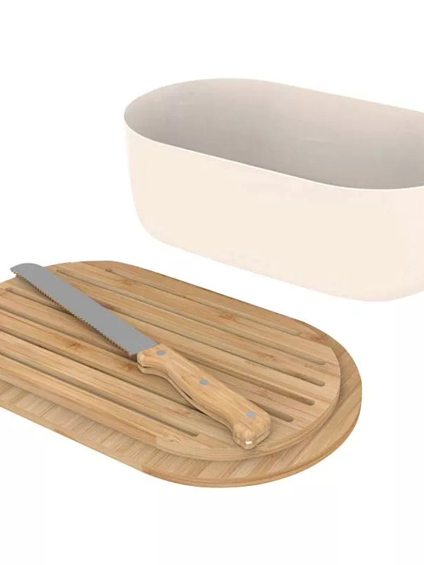 Produit Boîte à pain avec Couteau et sac Pebbly Image