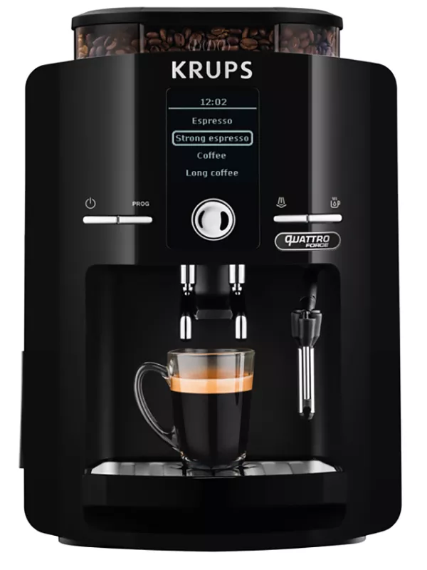 Produit Cafetière Espresseria Noire avec Ecran LCD Krups Image