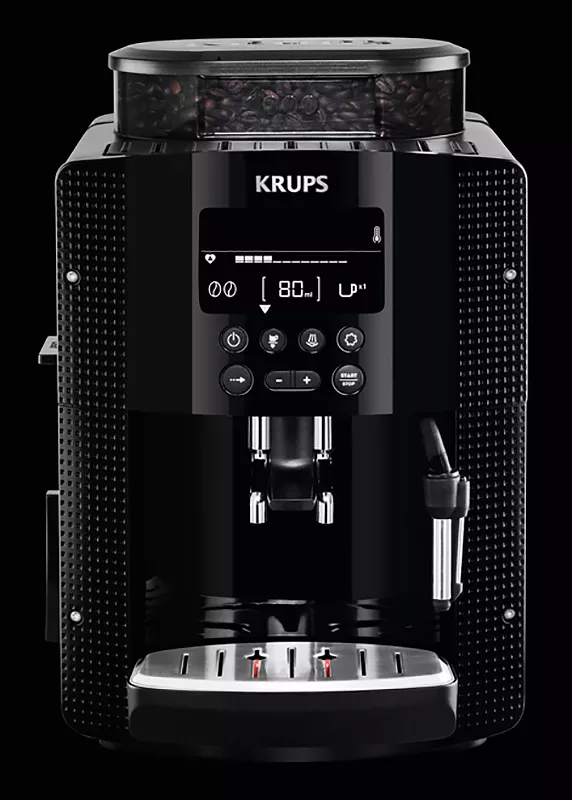 Produit Cafetière Essential Noire avec Ecran LCD Krups Image