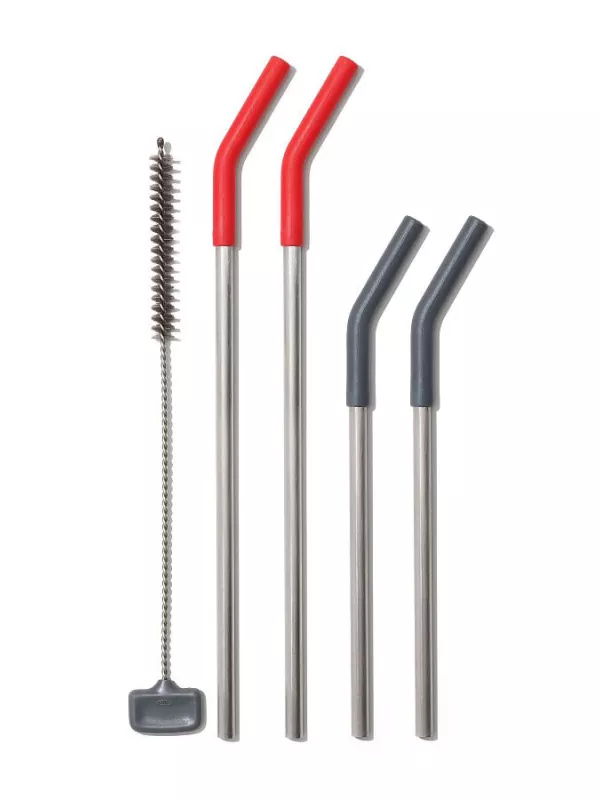 Produit Pailles Inox Réutilisables Oxo Image