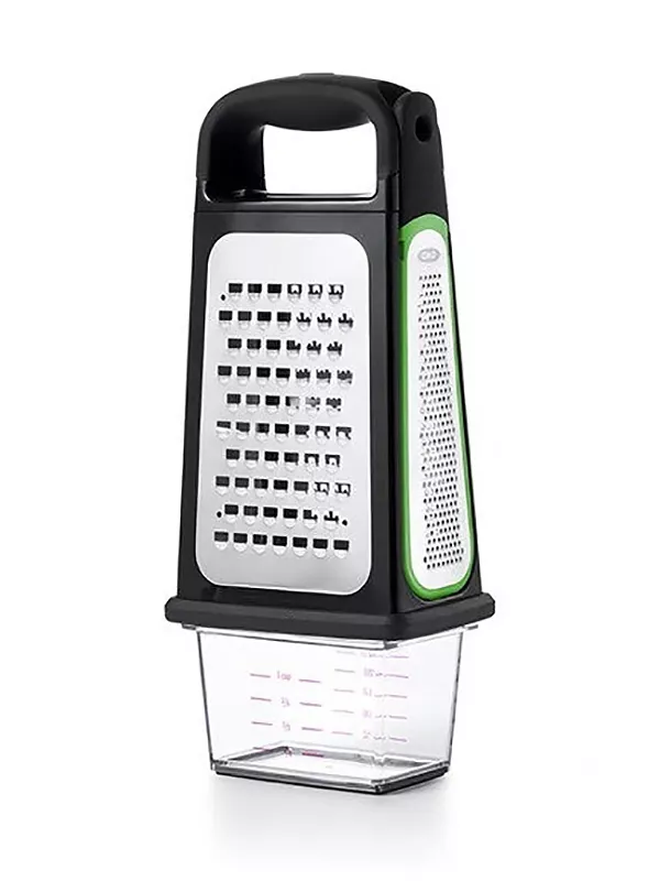 Produit Râpe 4 Faces/zesteur avec récupérateur Oxo Image