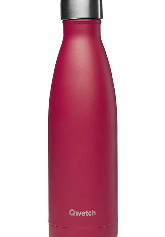 Produit Bouteille isotherme Mat framboise Qwetch Image