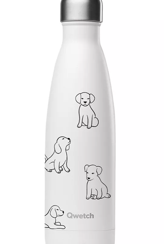 Produit Bouteille isotherme Qwetch Pretty dogs Image