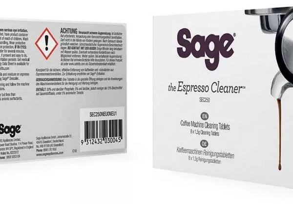 Produit Tablettes Nettoyantes pour cafetières Sage Image