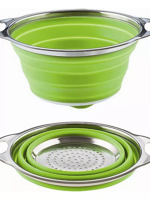 Produit Passoire Pliable Inox & Silicone Moha Image
