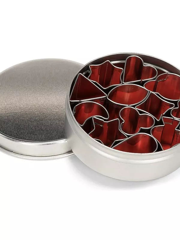 Produit Lot de 12 Mini Découpoirs Inox Patisse Image