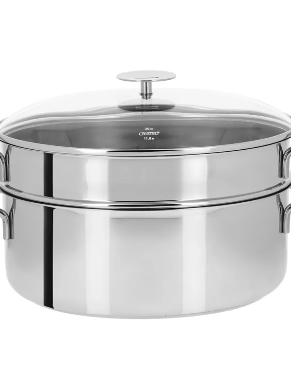 Produit Cuit-Vapeur Ovale Inox Mutine Fixe Cristel Image