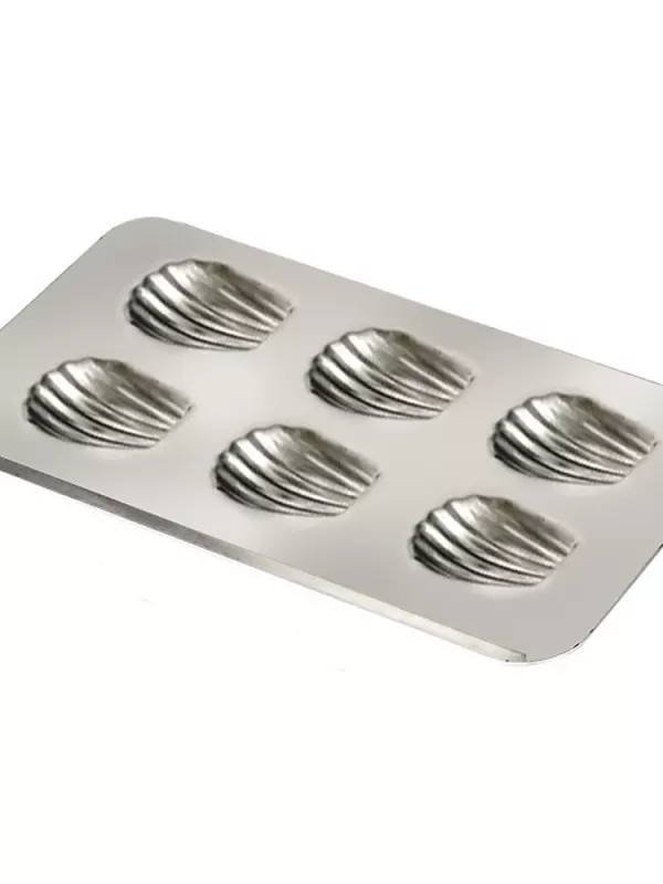 Produit Moule à Madeleine Gourmande Fer Blanc Gobel Image