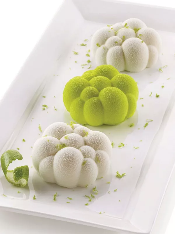 Produit Moule Silicone Mini Bulle Silikomart 3D Design Image