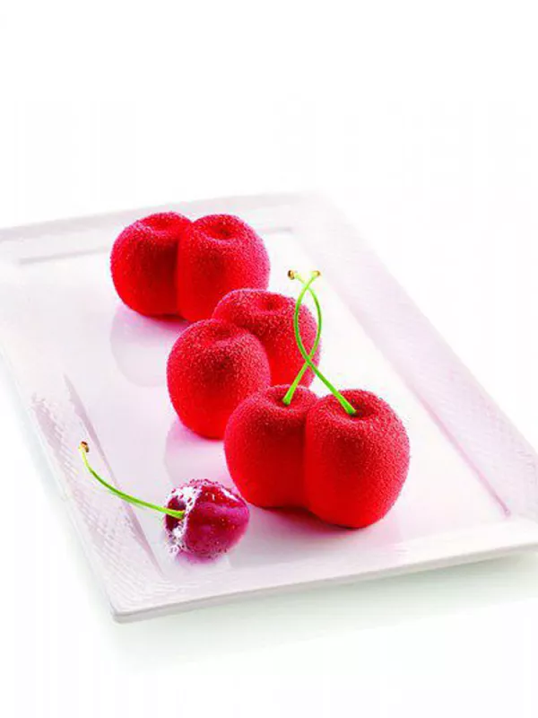 Produit Moule Silicone Mini Cerises Silikomart 3D Design Image