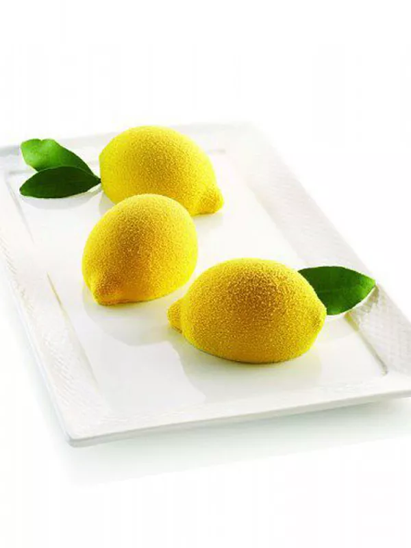 Produit Moule Silicone Mini Citrons Silikomart 3D Design Image