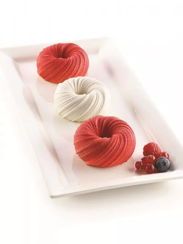 Produit Moule Silicone Mini Intreccio Silikomart 3D Design Image