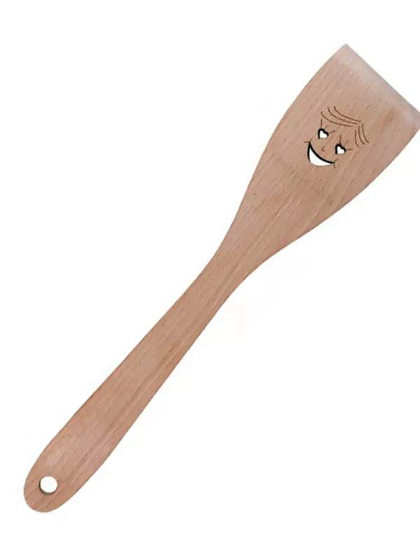 Produit Spatule Hêtre Décoré Patisse Image