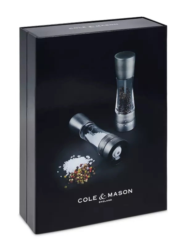 Produit Coffret Moulin Poivre & Sel Titanium Derwent Cole & Mason Image