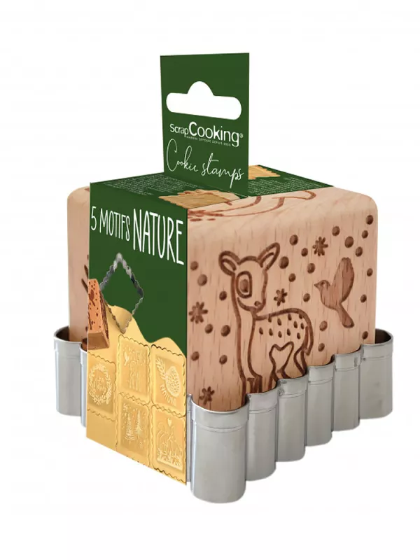 Produit Tampon à biscuit + découpoir Scrapcooking Image