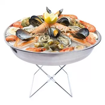 Produit Plateau fruits de mer et couteau à huîtres Image