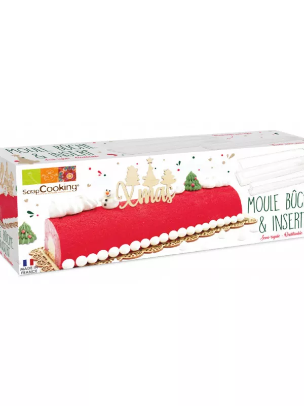 Produit Moule à Bûche avec Insert Scrapcooking Image