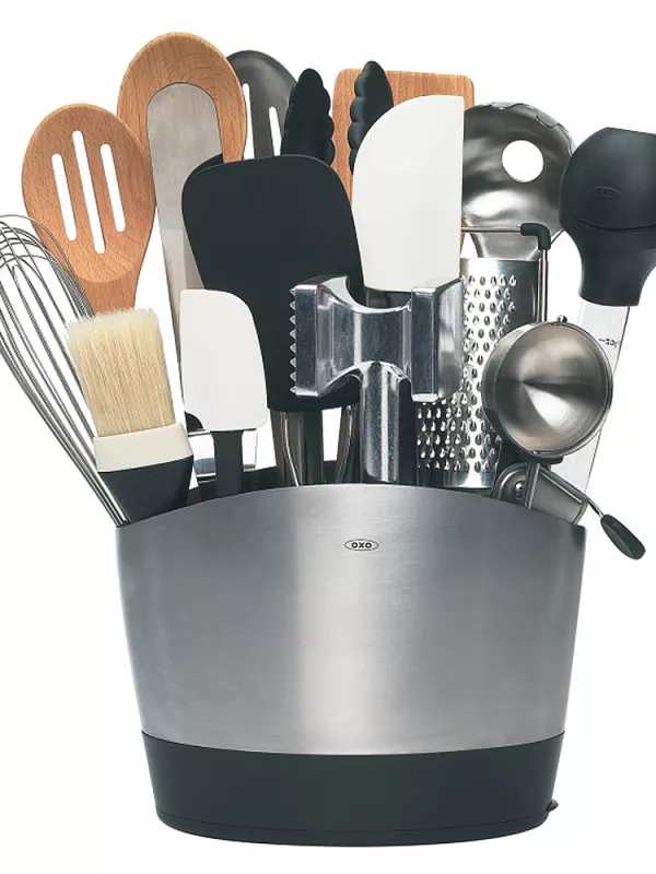 Produit Pot à ustensiles ovale inox OXO Image