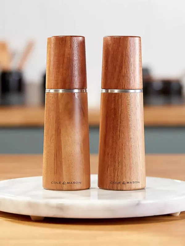 Produit Coffret Moulins poivre & sel Marlow Acacia Cole & Mason Image