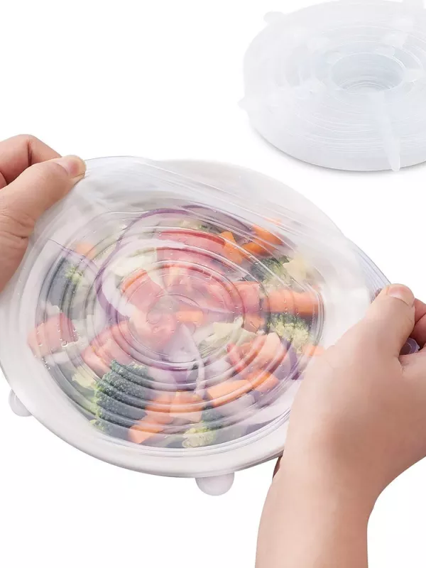 Produit Lot de 6 Couvercles en Silicone Image