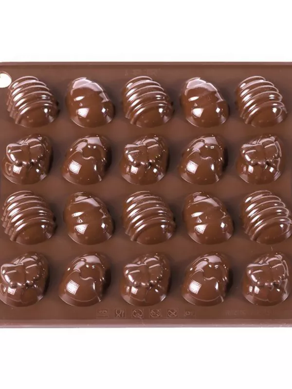 Produit Moule Chocolat Silicone Choco-Ice Ovette Pavonidea Image