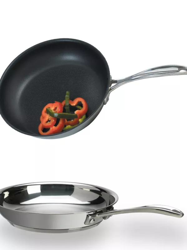 Produit Duo Confort Poêle Beka Chef inox et Poêle beka Chef Anti-adhésive Image