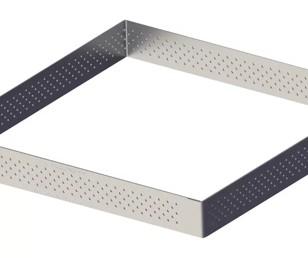 Produit Cercle à Tarte Carré Perforé Valrhona De Buyer Image