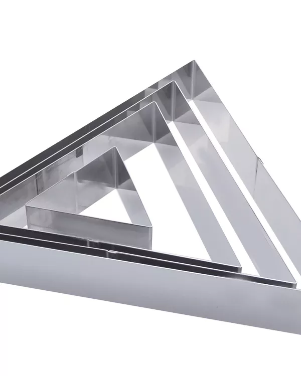 Produit Cercle à Entremets Triangulaire Inox De Buyer Image