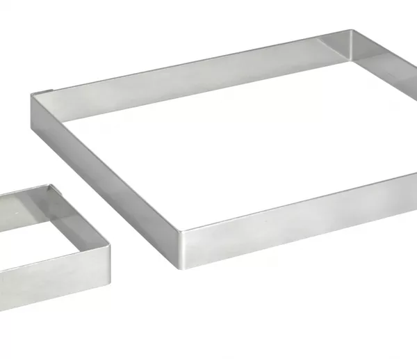 Produit Cercle à Tarte Carré Inox De Buyer Image