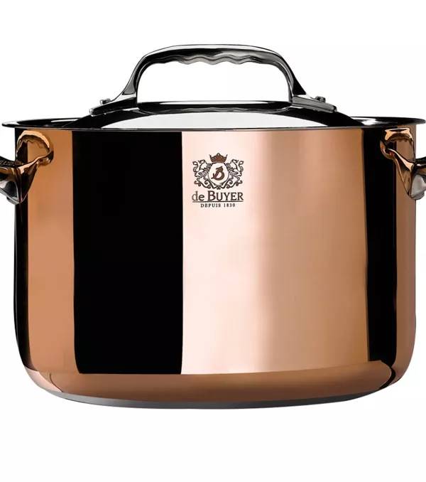 Produit Braisière Cuivre Inox Induction avec Couvercle De Buyer "Prima Matera" Image