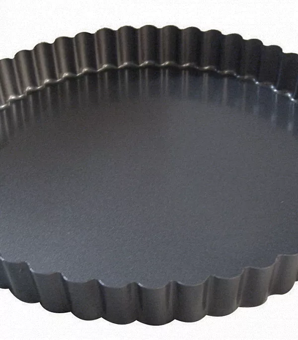 Produit Moule à Tarte anti-adhésif Cannelé Bords Droits Fond Fixe De Buyer Image